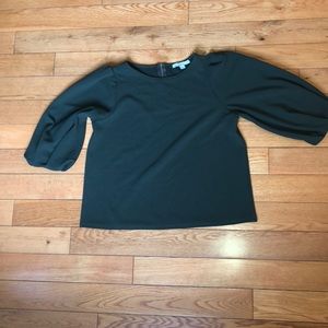 Fern Green Envelope nwot blouse!